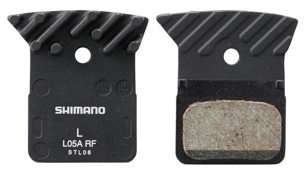 Shimano Bremsbel&auml;ge L05A Kunstharz mit Lamellen Paar 