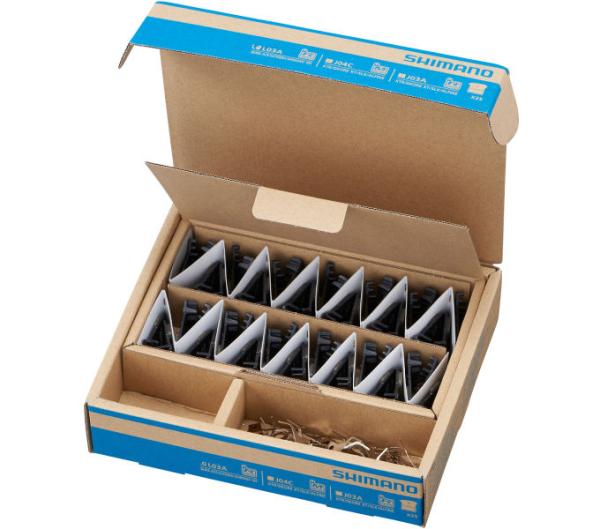 Shimano Bremsbel&auml;ge L05A Kunstharz mit Lamellen 25er Pack 