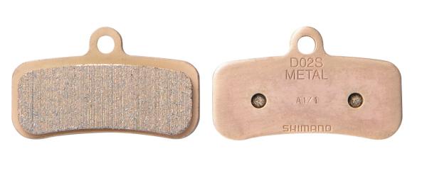 Shimano Bremsbel&auml;ge D02S Metall Paar 