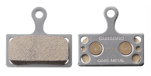 Shimano Bremsbel&auml;ge G04S Metall Paar 