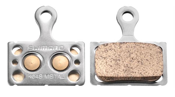Shimano Bremsbel&auml;ge K04S Metall Paar 