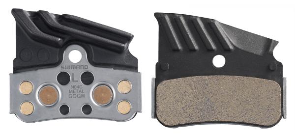 Shimano Bremsbel&auml;ge N04C Metall mit Lamellen Paar 