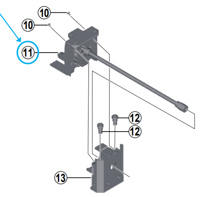 Shimano Kabel f&uuml;r Batterie-Halter BM-E8020 250mm 