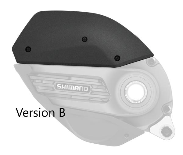 Shimano Motorabdeckung E-Bike DU-EP800-B links 