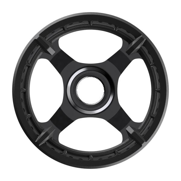 Shimano Kettenblatt STEPS CR-ET600 38 Z&auml;hne 50 mm Kettenlinie mit Hosenschutz 