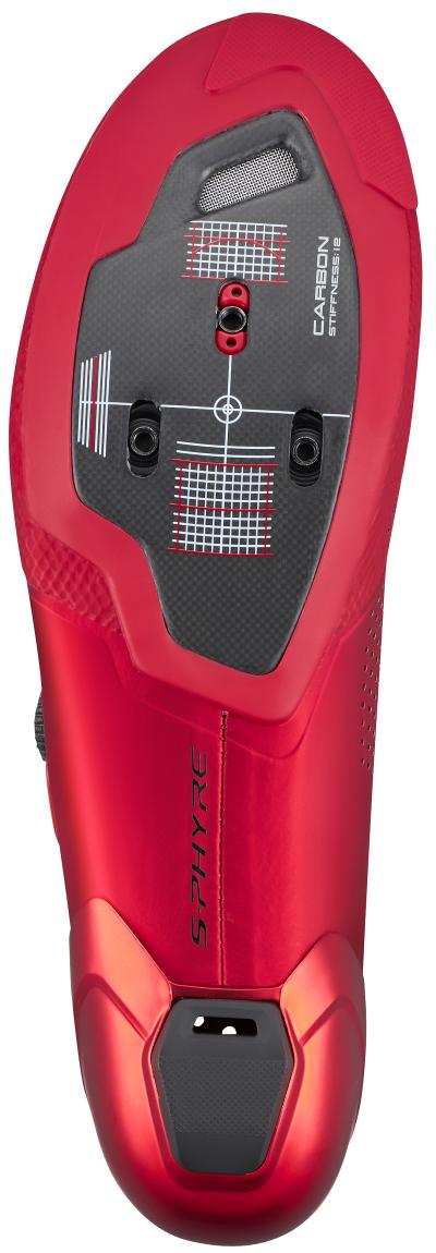 Shimano Men Road SH-RC9 S-PHYRE Schuh SPD-SL red 43 Produktbild 2