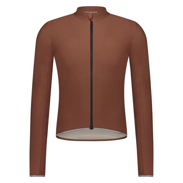 Shimano Men Evolve All Seasons Merino JRSY mirror brown XXXL
