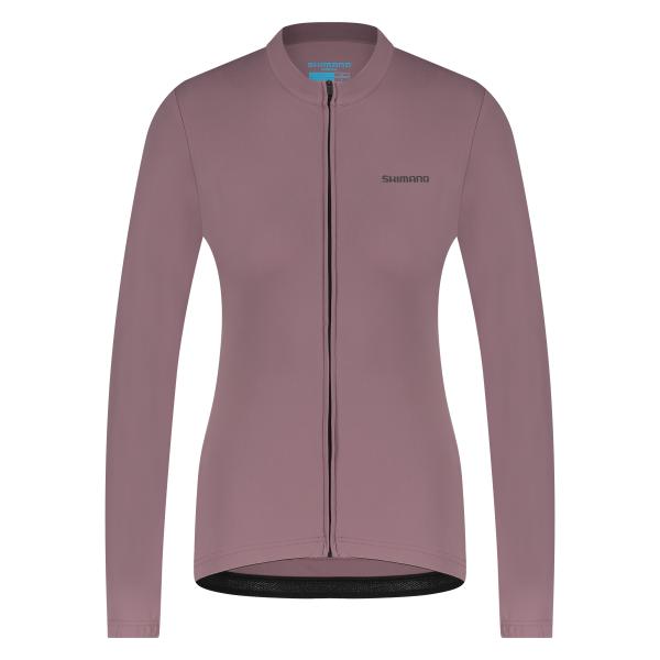 Shimano Women Apice Thermal LS JRSY plum XL