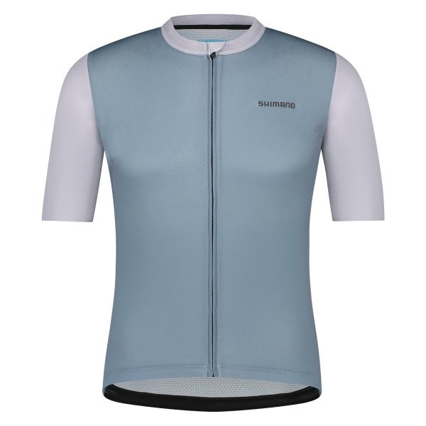 Shimano Men Aria SS Jersey transparent blue L