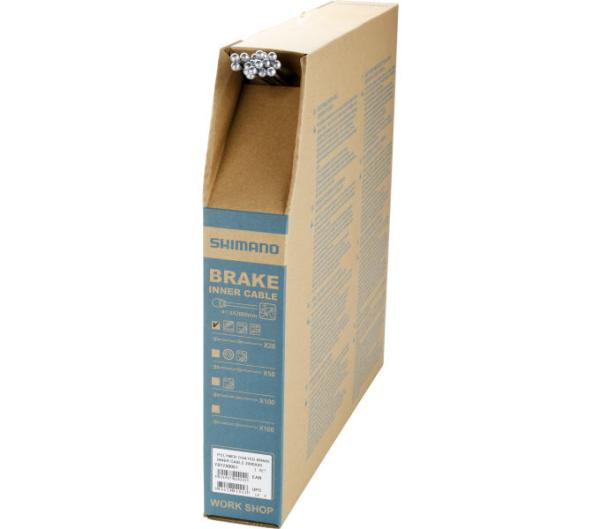 Shimano Bremskabel BC-90000  20 St&uuml;ck x 1.6x2000 mm Polymer-beschichtet 