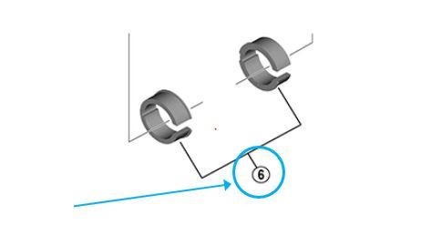 Shimano Adapter Lenkerbride SC-E6010 25.4 mm 2 St&uuml;ck 