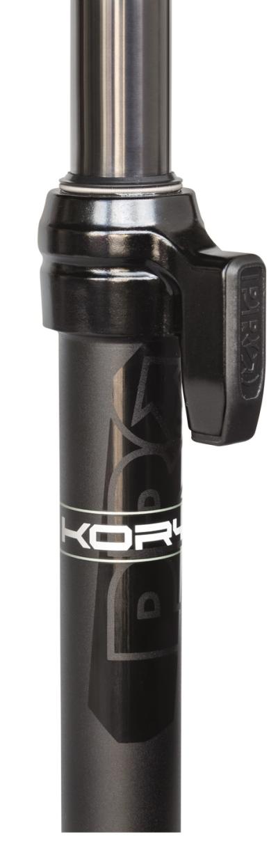 PRO Sattelst&uuml;tze Koryak absenkbar 70mm &Oslash;27.2mm extern schwarz/Universal Hebel  Produktbild 1