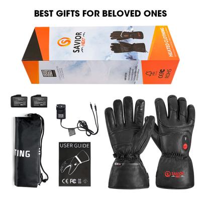 SAVIOR Wintersport Polar Leder Unisex Black M Produktbild 4