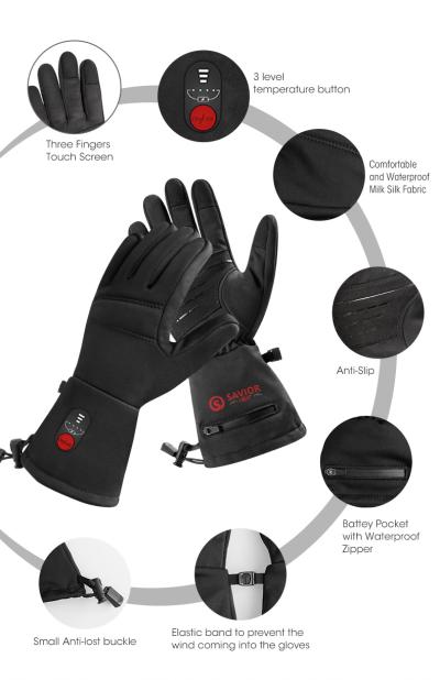 SAVIOR Bike Thin Thunder S18 Unisex Black XL Produktbild 1