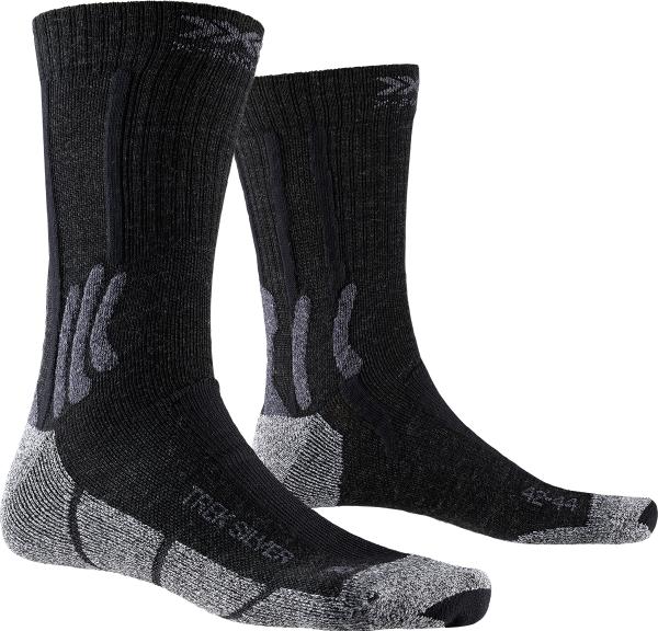 X-SOCKS Trek Silver opal black/dolomite grey melange 39-41