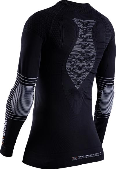 X-BIONIC WOMEN Energizer 4.0 Shirt LG SL opal black/arctic white XL Produktbild 1