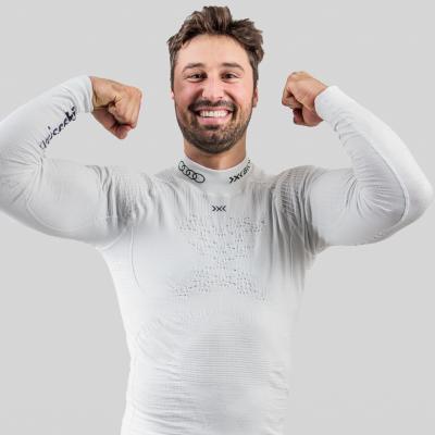 X-BIONIC UNISEX Energy Accumulator 4.0 Armadillo Shirt LG SL arctic white/pearl grey XL Produktbild 4