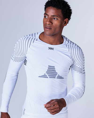 X-BIONIC MEN Invent 4.0 Shirt LG SL white/black S Produktbild 2