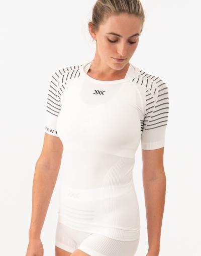 X-BIONIC WOMEN Invent 4.0 LT Shirt SH SL arctic white/dolomite grey S Produktbild 2