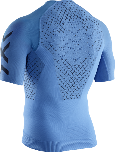 X-BIONIC MEN Twyce 4.0 Running Shirt SH SL twyce blue/opal black XXL Produktbild 1
