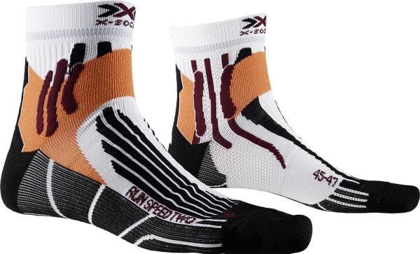 X-SOCKS Run Speed two arctic white/opal black 35-38