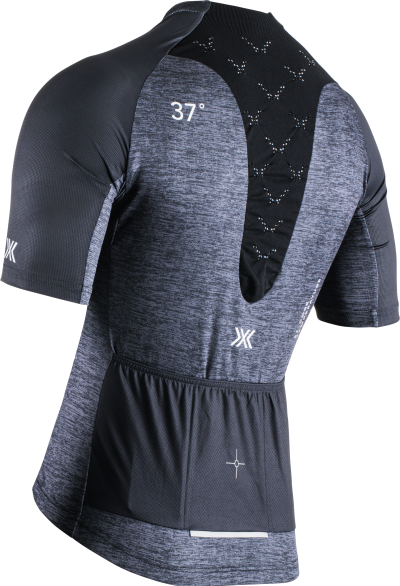 X-BIONIC Men CoreFusion Endurance Merino Jersey SH SL opal black melange S Produktbild 1