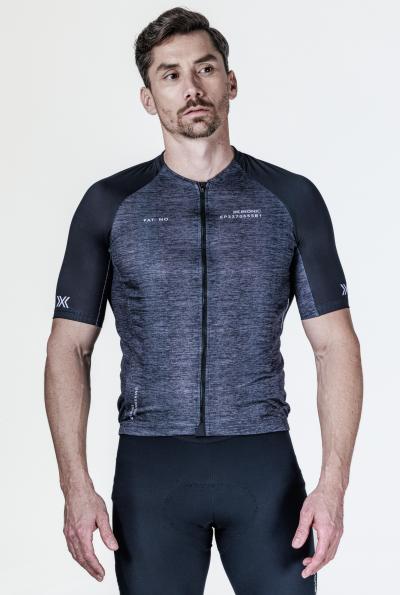 X-BIONIC Men CoreFusion Endurance Merino Jersey SH SL opal black melange XL Produktbild 2