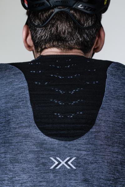X-BIONIC Men CoreFusion Endurance Merino Jersey SH SL opal black melange XL Produktbild 6