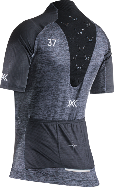 X-BIONIC Women CoreFusion Endurance Merino Jersey SH SL opal black melange S Produktbild 1