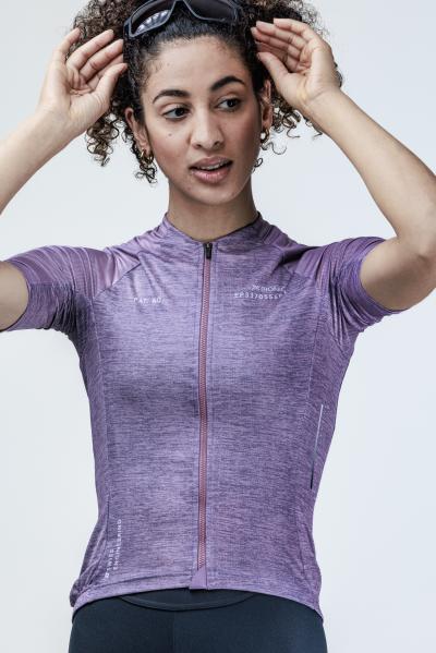 X-BIONIC Women CoreFusion Endurance Merino Jersey SH SL dusty lavender melange M Produktbild 5