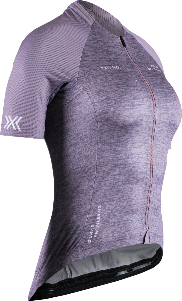 X-BIONIC Women CoreFusion Endurance Merino Jersey SH SL dusty lavender melange XL