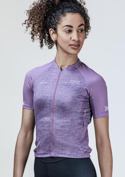 X-BIONIC Women CoreFusion Endurance Merino Jersey SH SL dusty lavender melange XS Produktbild 2
