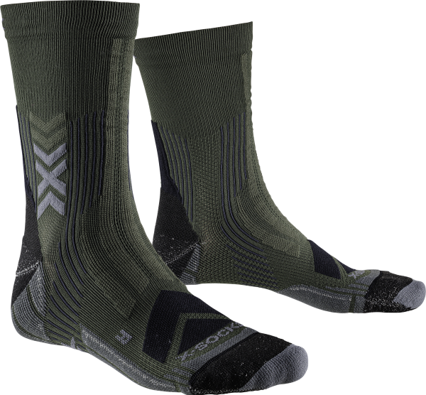 X-SOCKS Hike Expert Silver Crew dark sage/black 45-47