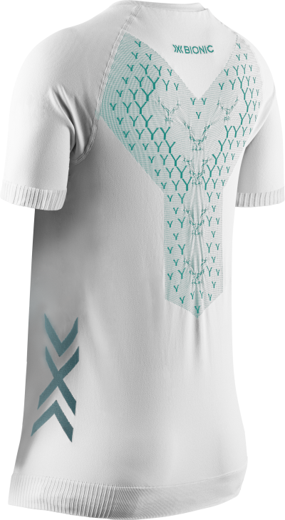 X-BIONIC Women Twyce Run Shirt SH SL white/clearwater S Produktbild 1