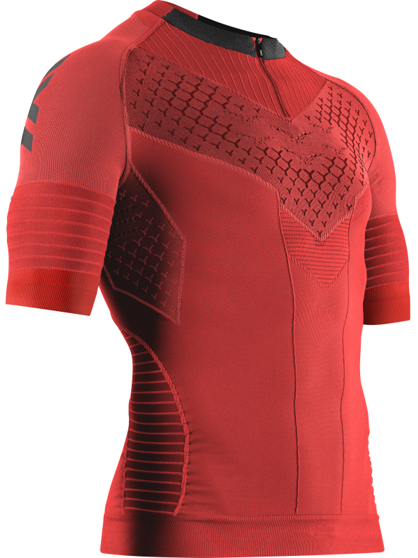 X-BIONIC Men Twyce Race Shirt SH SL red/black XXL