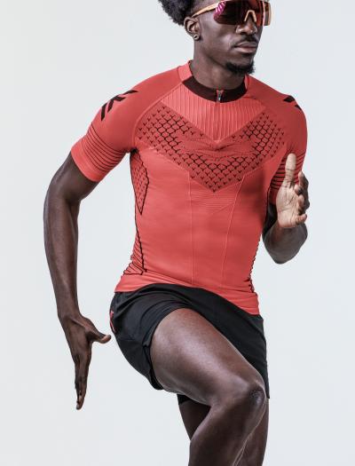 X-BIONIC Men Twyce Race Shirt SH SL red/black XXL Produktbild 2