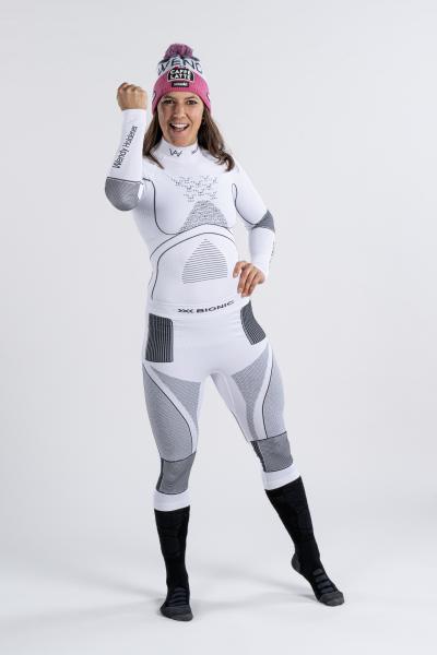 X-BIONIC Women Energy Accumulator 4.0 Pants 3/4 Wendy Holdener Signature Edition X white/black XL Produktbild 2