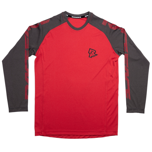 Race Face Kids Sendy LS Jersey M rouge Unisex
