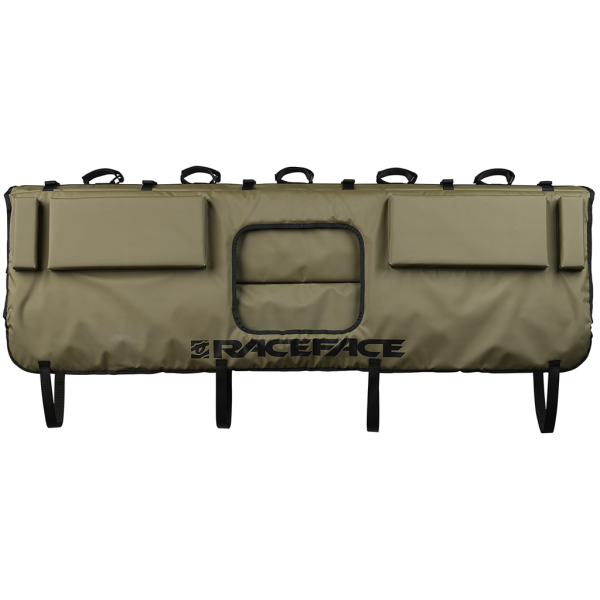 Race Face T2 Tailgate Pad L olive