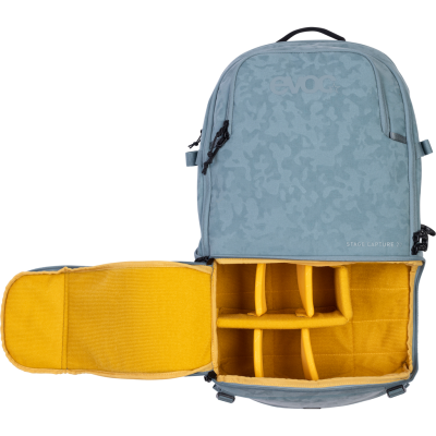 Evoc Stage Capture 22L Backpack one size steel Unisex Produktbild 1