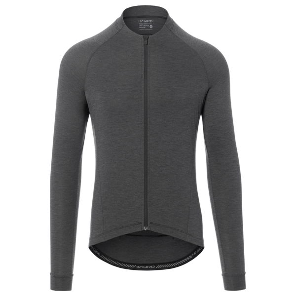 Giro M New Road LS Jersey L charcoal heather Herren