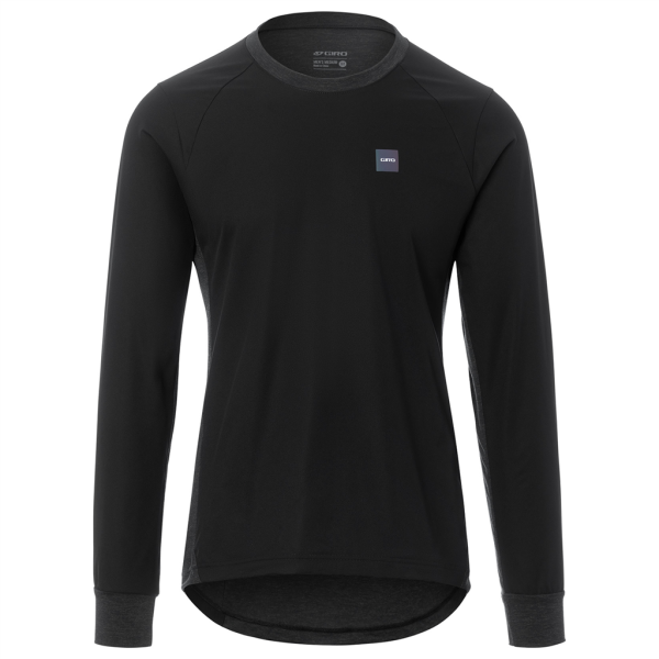 Giro M Roust LS Wind Jersey S black/grey Herren