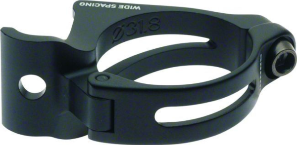 Sram Braze-on Adaptor Wide 31.8mm N/A black