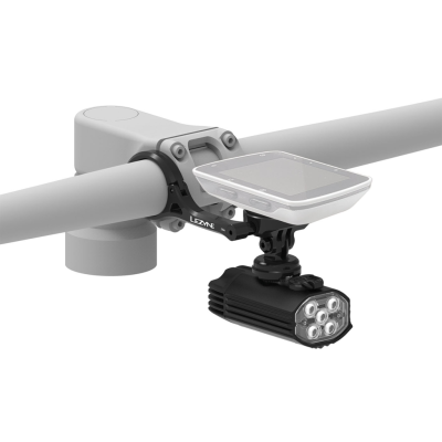 Lezyne Garmin/Wahoo GPS Forward Mount With Gopro one size black Produktbild 3