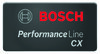 Bosch Logo-Deckel Performance Line CX BDU250P rechteckig schwarz 