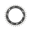 Sram Chainring Eagle AXS Transmission Power Meter Threaded 0mm Offset 38T black/silver
