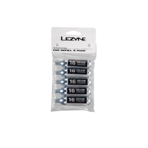 Lezyne 16G CO2 5 Pack one size silver