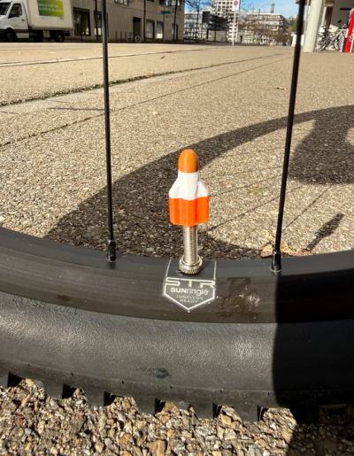 Raketenglace Ventilkappe | 3D-gedruckt Presta Produktbild 1