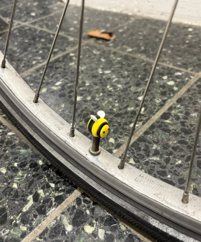 Bumblebee Ventilkappe | 3D-gedruckt Presta Produktbild 1