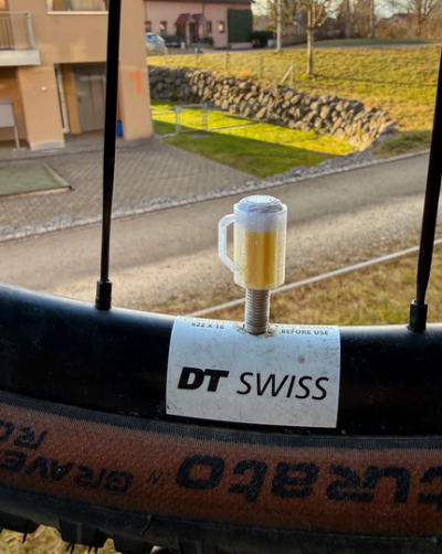 Bierkrug Ventilkappe | 3D-gedruckt Presta Produktbild 1